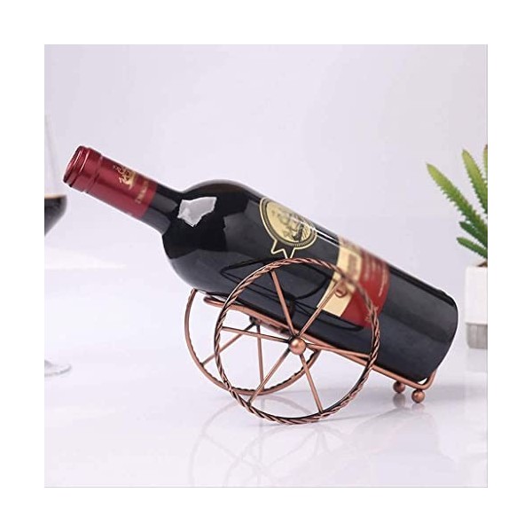 JacCos Casiers à vin, casier à vin en métal décoration Salle Armoire à vin décoration casier à Bouteilles