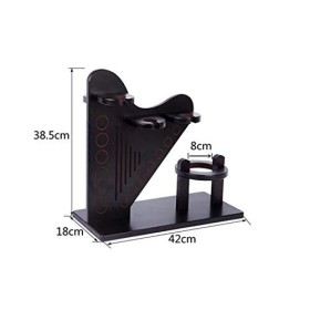 JacCos Casiers à vin, Porte-Verre en Bois à lenvers casier à Verre à vin Armoire de Rangement à Domicile casier à vin