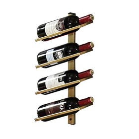 Qunine Armoire à vin casier à vin Mural présentoir Suspendu Cave à vin Bar ménage 4/6/8/10/12 étagère de Rangement pour Boute