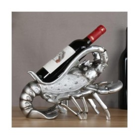 Casier à vin Créatif Homard Casier À Vin Ornements Porte-Bouteilles De Vin Support De Bouteille De Vin Maison Bar Armoire À V