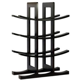 MObyat Casier à vin Étagère à vin en Bois à 4 Niveaux, Porte-Bouteille de vin, Supports de Cave à vin, 12 Bouteilles de vin, 