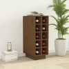 FAMIROSA Armoire à vin Marron Miel 23x34x61 cm Bois de pin Massif 7.3KG 