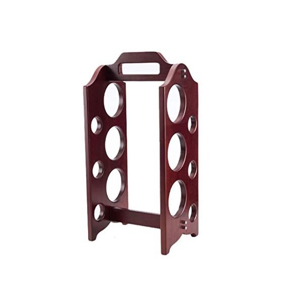 Casier à vin Casier à vin sur pied en bois massif Porte-bouteille de vin Étagères à vin naturelles Support à vin européen Cav