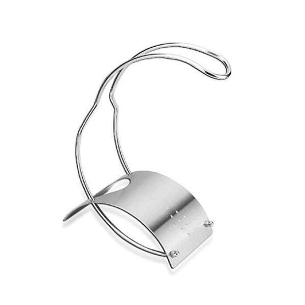 Casier à vin sur Pied créatif en Acier Inoxydable, Plateau à vin Moderne Minimaliste pour la décoration de la Maison, Salon, 