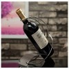 Casier à vin sur Pied créatif en Acier Inoxydable, Plateau à vin Moderne Minimaliste pour la décoration de la Maison, Salon, 