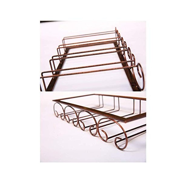 Casier À Vin Accueil Support Rouge Restaurant Bar S, Décoration Suspendue Européenne Créative Support De Verre À Vin Rouge À 