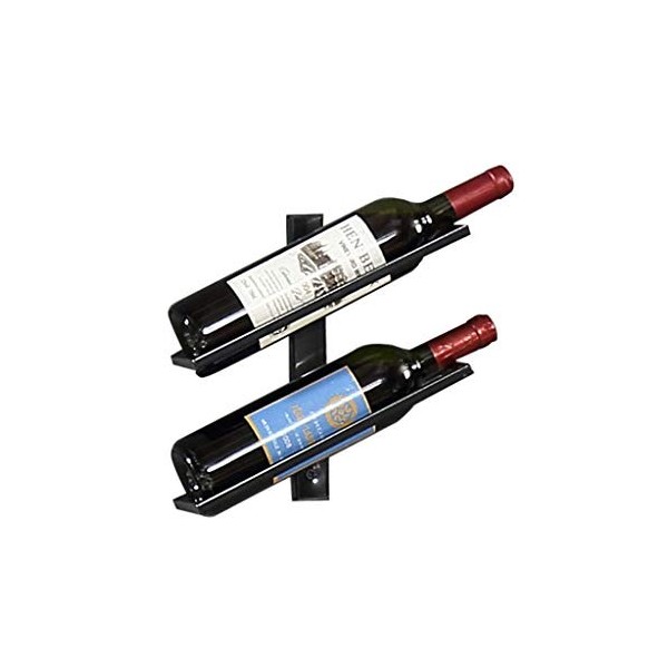 TOYOCC Casier à vin Casier à vin, Bar, Restaurant, casier à Verres à vin, à Suspendre au Mur en métal, Industriel, Vintage, p