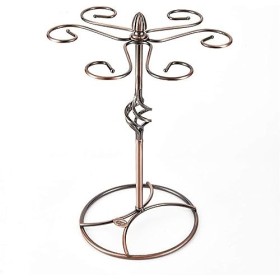 Axties Porte-bouteille de vin, Verre à vin Fer Rack Tasse Étagère De Rangement Gobelets Titulaire Maison Cuisine Bar Fournitu