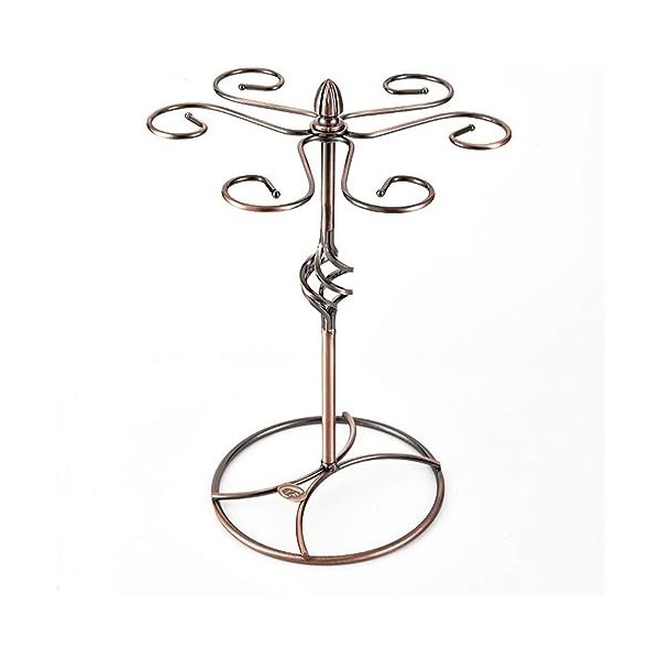 Axties Porte-bouteille de vin, Verre à vin Fer Rack Tasse Étagère De Rangement Gobelets Titulaire Maison Cuisine Bar Fournitu