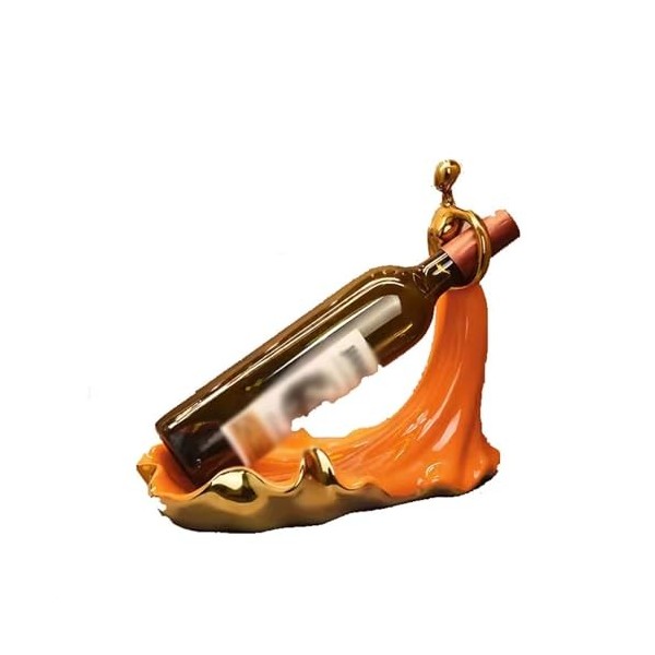 MOOWI Ornement de casier à vin, décorations darmoire à vin, Support de Bouteille de vin créatif for Restaurant, Cadeau dorn