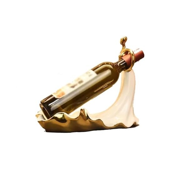 MOOWI Ornement de casier à vin, décorations darmoire à vin, Support de Bouteille de vin créatif for Restaurant, Cadeau dorn