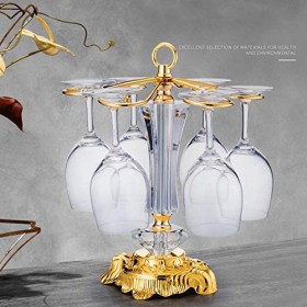 PUCHEN Casier à vin mural, porte-gobelet à vin rouge domestique à lenvers, casier à vin créatif européen, support à gobelets