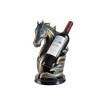 1 bouteille rétro cheval résine casier à vin restaurant européen hôtel décoration de table porte-vin rouge salon créatif bure
