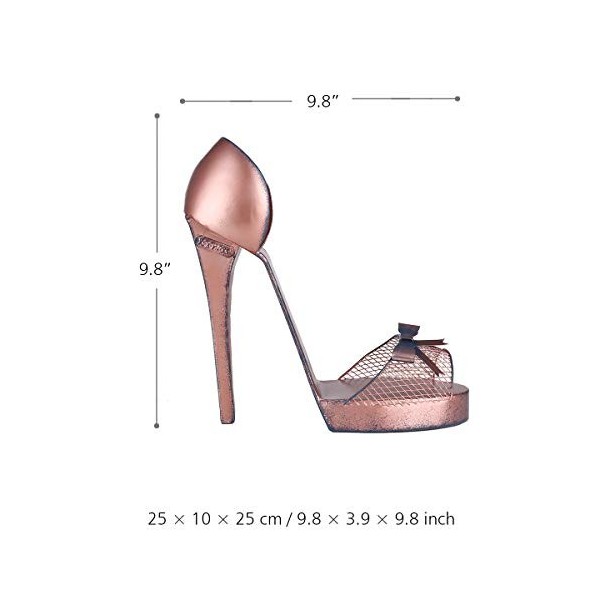 Casier à vin à Talons Hauts - Support à vin créatif - Décoration dart Moderne - Décoration darmoire dhôtel - Décoration de