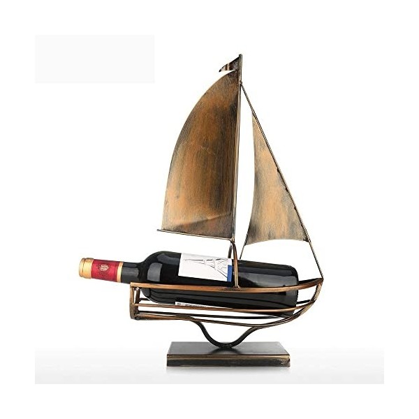 Casier à vin Voile Support de Bouteille de vin Fer Art européen créatif casier à vin Bouteille Support de Stockage décoration