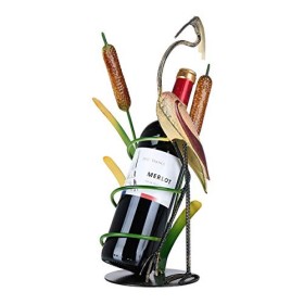 Casier à vin Grue Sauvage casier à vin Support de casier à vin décoratif Fer matériel Magasin Support Maison Bureau décor cas