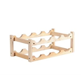 Casier à vin Casier à vin multicouche, étagère en verre à vin rouge, organisateur, support de stockage de vin, polyvalent for