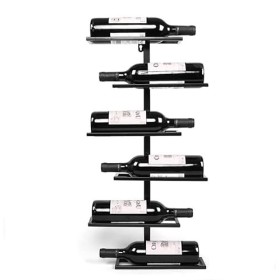 SARUEL Casier à vin Mural Vintage pour Restaurants, Articles ménagers Quotidiens, etc. pour Les armoires de Cuisine, de Bar, 