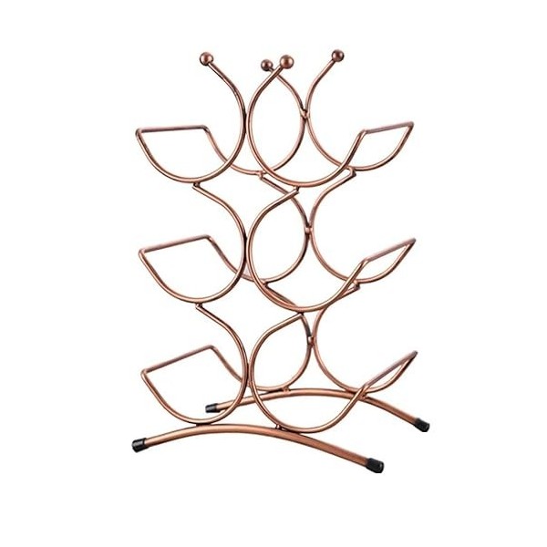 SARUEL Casier à vin en Fer rétro européen, présentoir de Salon, décoration darmoire à vin pour la Maison, Cuisine, armoires 