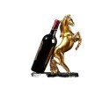 WaLdor Casier à vin Simulation créative de Cheval doré, casier à vin, décoration de comptoir de Restaurant, Ornements de Salo