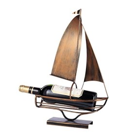 Casier à vin sur Pied en Fer Pur, casier à vin Moderne et Minimaliste, présentoir pour Armoire à vin, Ornements de décoration