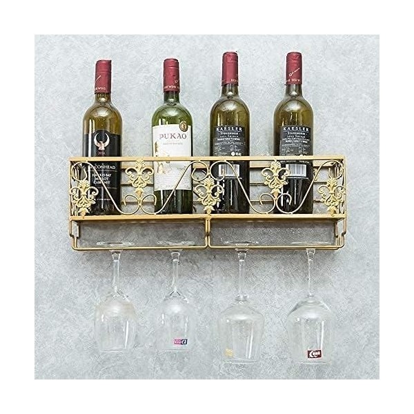 Casier à vin en Fer Suspendu, casier à vin Minimaliste Moderne, casier Haut, casier à vin, Mur à lenvers, casier à vin Suspe