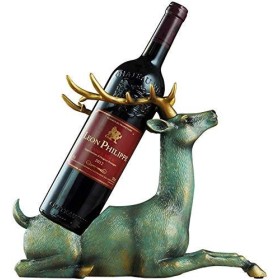 SCIAZA Sculpture créative en résine Verte, casier à vin délan européen, Fait à la Main, pour la Maison, Le Salon, larmoire 