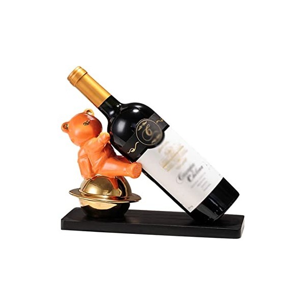 GRFIT Porte - vin Rouge Céramique vin de vin décoration viticole Porte-vignoble Salle de vins Salon Armoire à vin décoration