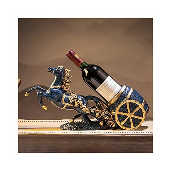 Casier à vin Casier à vin, Support de Stockage de vin de Style européen, siège de Cheval, décoration darmoire à vin, Bouteil