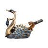 SOVORM Support de Stockage de vin de Table Support de Stockage de vin Cygne Bleu casier à vin décoration Cuisine Restaurant c