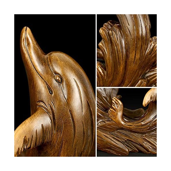 Support de stockage de vin de table Support de stockage de vin Dauphin Casier à vin Décoration Personnalité Maison Cuisine Re