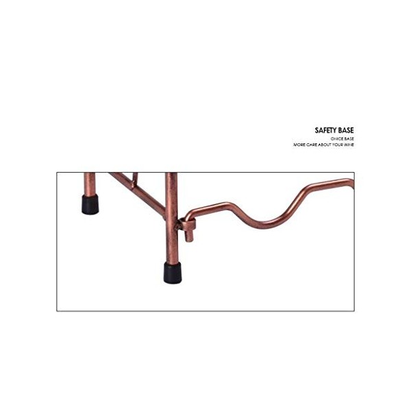 DEUYO Casier à vin détachable casier à vin en Fer forgé et Support de Verre à vin casier à Verre à vin Rouge casier à vin Acc