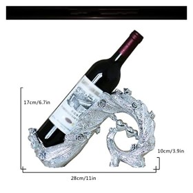 Casier à vin de comptoir - Support à vin pour Le Stockage du vin - Petit casier à vin - Rangement pour Bouteilles de vin - Ca