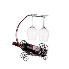 Casier à vin sur pied Casier à vin sur pied de style européen Casier à vin à lenvers adapté au placement de verres à vin, dé