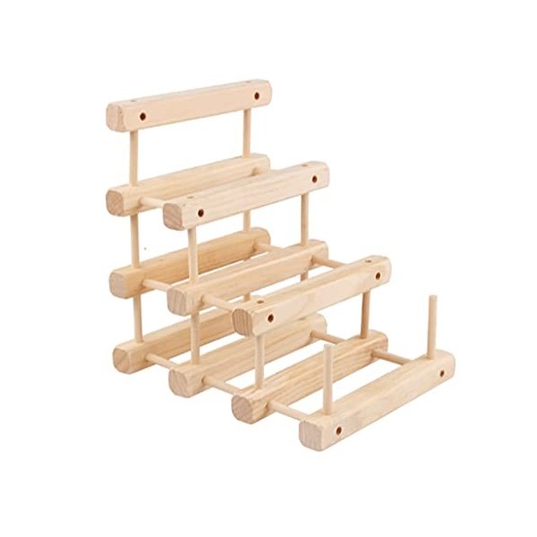 Casier à vin Casier à vin de Style européen sur Pied Ameublement en Bois Massif Casier à vin daffichage de Style Simple adap