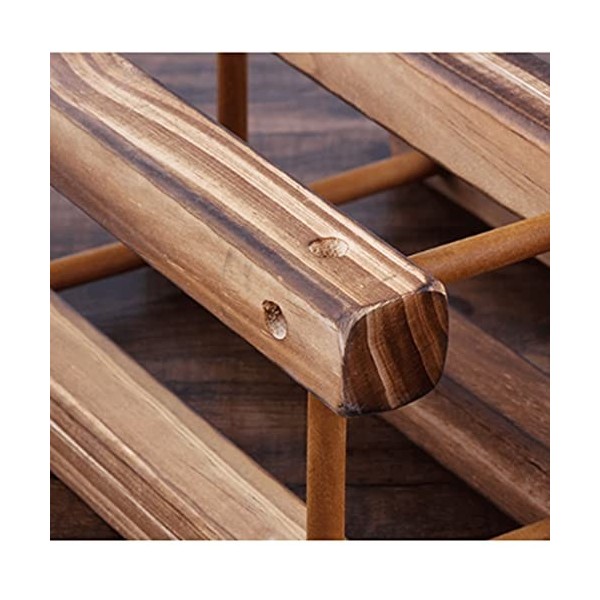 Casier à vin Casier à vin de Style européen sur Pied Ameublement en Bois Massif Casier à vin daffichage de Style Simple adap