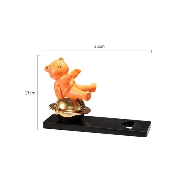 EINES Casier à vin de comptoir Casier à vin en céramique décoration Porte-Bouteille de vin Plateau à vin Salon Armoire à vin 