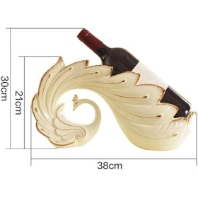 EINES Casier à vin de comptoir Casier à vin en Forme danimal, décoration de Cuisine, Salle à Manger, casier à vin en résine,