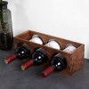 SOVORM Casier à vin Debout européen créatif casier à vin Noir ménage Petit casier à vin Bureau créatif casier à vin décoratio