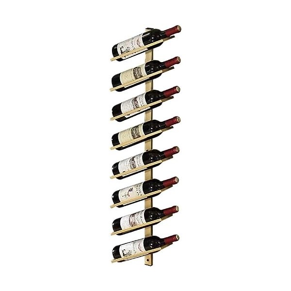 Le casier à vin Mural en Fer forgé Peut être empilé casier à vin placé obliquement casier à Bouteilles de vin européen Simple