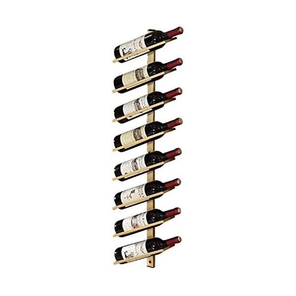 Le casier à vin Mural en Fer forgé Peut être empilé casier à vin placé obliquement casier à Bouteilles de vin européen Simple