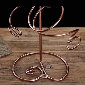 ELzEy Casier à vin sur Pied Casier à vin de Style européen à Deux Bouteilles Le casier à vin sur Pied de Style à lenvers Peu