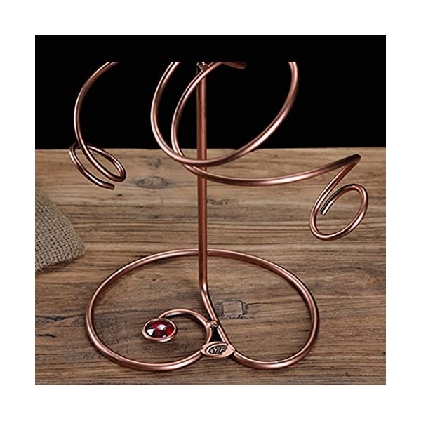 ELzEy Casier à vin sur Pied Casier à vin de Style européen à Deux Bouteilles Le casier à vin sur Pied de Style à lenvers Peu