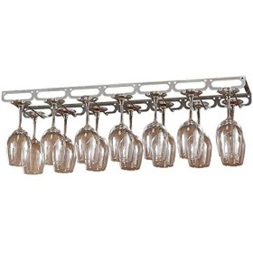 Casier à vin Fer Suspendu Casier à Verre à Vin Bars Salons Hôtels Restaurants Décoration Étagère De Rangement A 