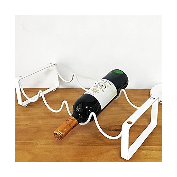 Casier à vin Homeware Iron Art Casier à vin Casier à vin Porte-Bouteille de vin Support de Stockage de vin Collection Étagère