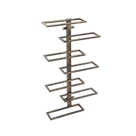 ELEdvb Casier à vin, casier à vin Mural rétro américain Contient 5/7/9 Bouteilles Taille : 38 * 69 * 10 cm 