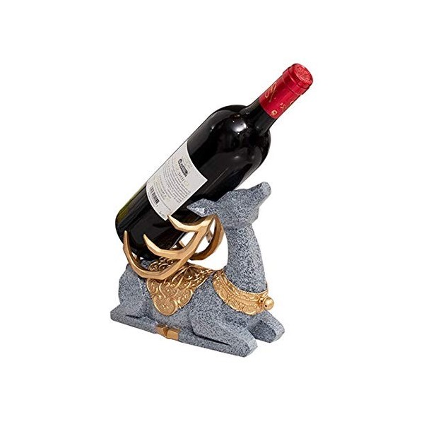 SHERAF Casier à vin sur Pied créatif en Forme délan, décoration de Salon, Meuble TV, Armoire à vin, Rangement en liège, entr