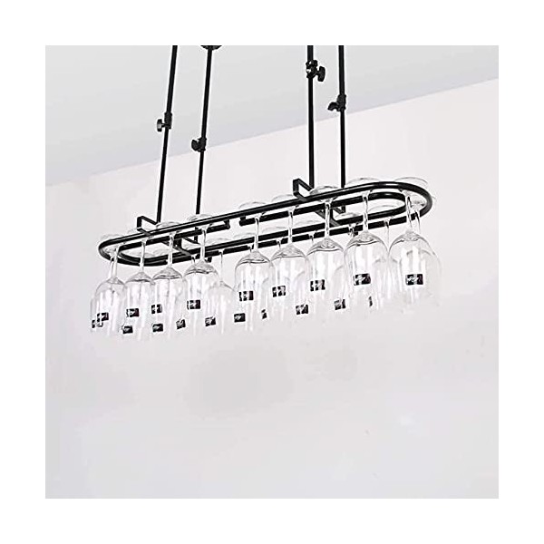 ANSNOW Casier À Vin Casier À Vin Casier À Verre À Vin Casier À Vin Suspendu pour Salon Barre Décoration Facile À Installer St