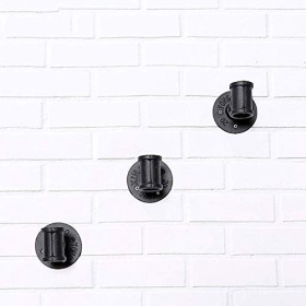 SCIAZA Casier à vin de Type Industriel en Fer, Mural, étagère de décoration, Support en Verre Suspendu, Rangement Efficency