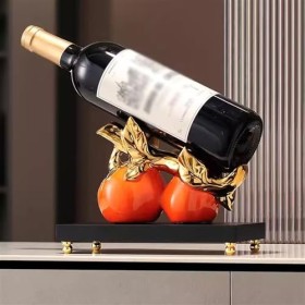 MOOWI Kaki casier à vin Armoire à vin Ornement décoratif Haut de Gamme Armoire à vin vin Meuble TV Armoire à Manger Color : 